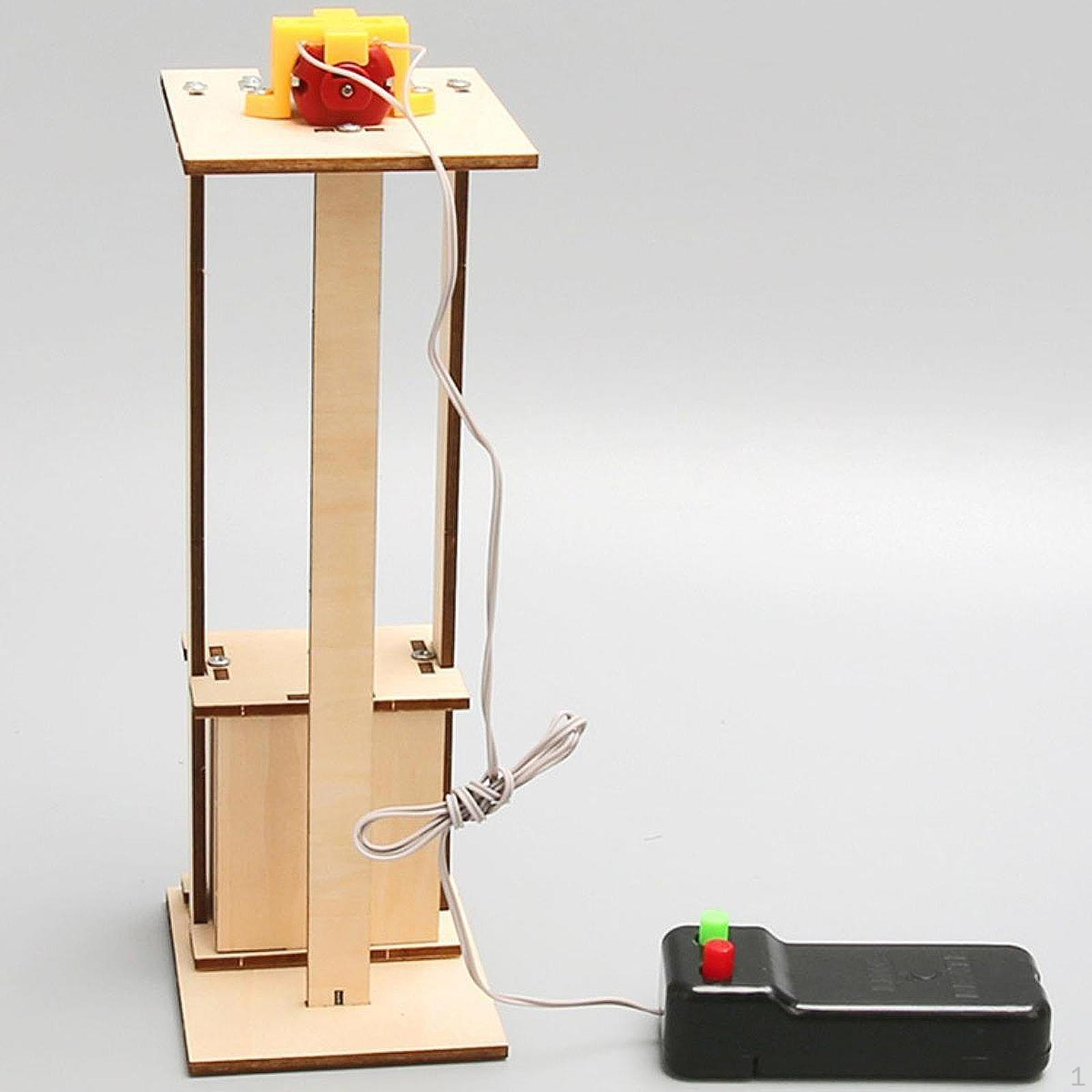 Комплект для самостоятельной сборки лифта Подъемный кран Улучшение зрительно-моторной способности Строительный научный эксперимент